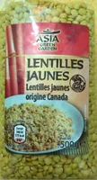 Lentilles jaunes
