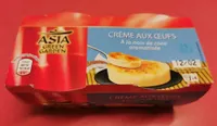Crème aux œufs à la noix de coco