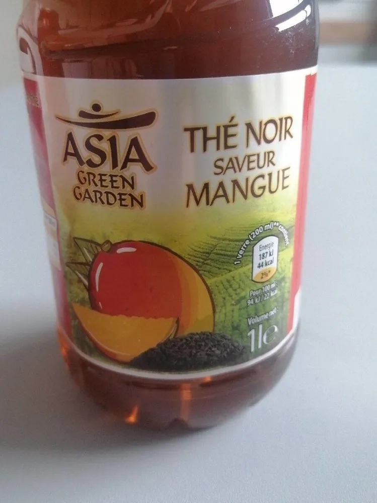Thé noir saveur mangue