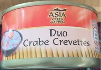 Duo crabe crevettes