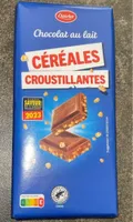 Chocolat au lait Céréales croustillantes