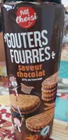 GOUTERS FOURRÉS saveur chocolat