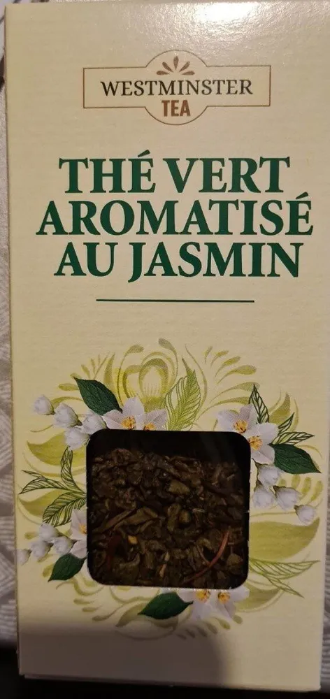 Thé vert aromatisé au jasmin