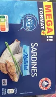 Sardines au naturel