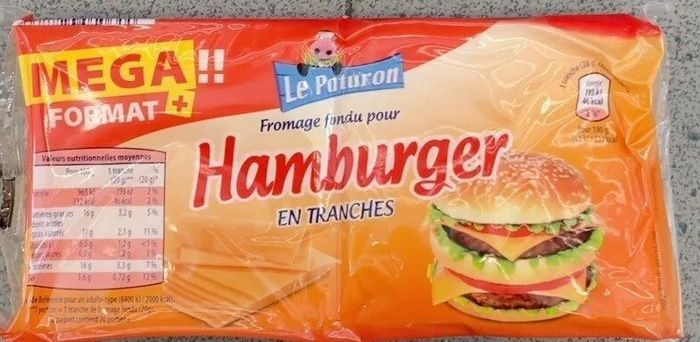Fromage Fondu pour Hamburger