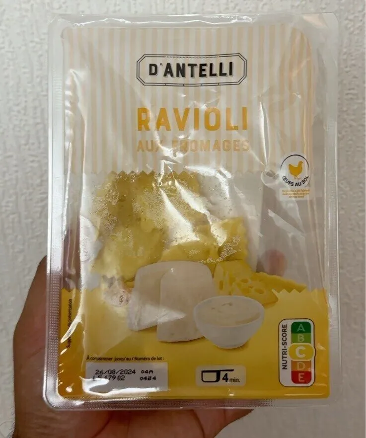 Ravioli au fromages