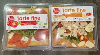 Tarte fine tomates mozzarella