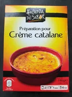 Préparation pour crème catalane