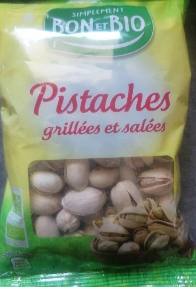 Pistaches grillées et salées