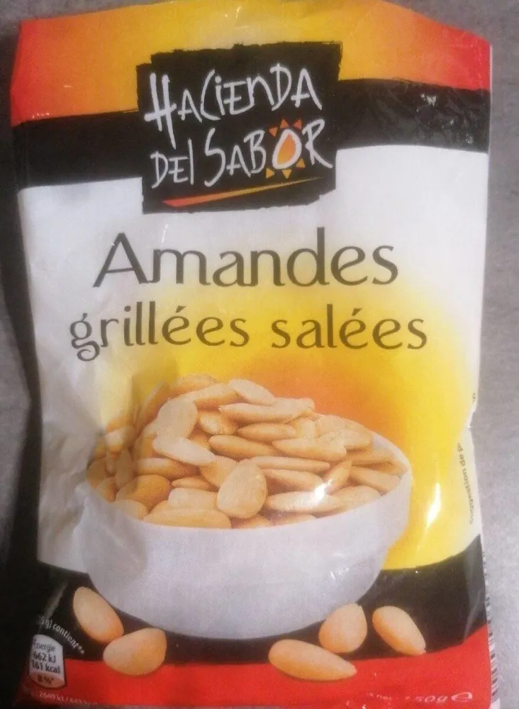 Amandes grillées salées