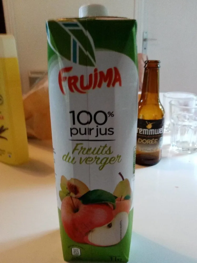 100% pur jus fruits du verger