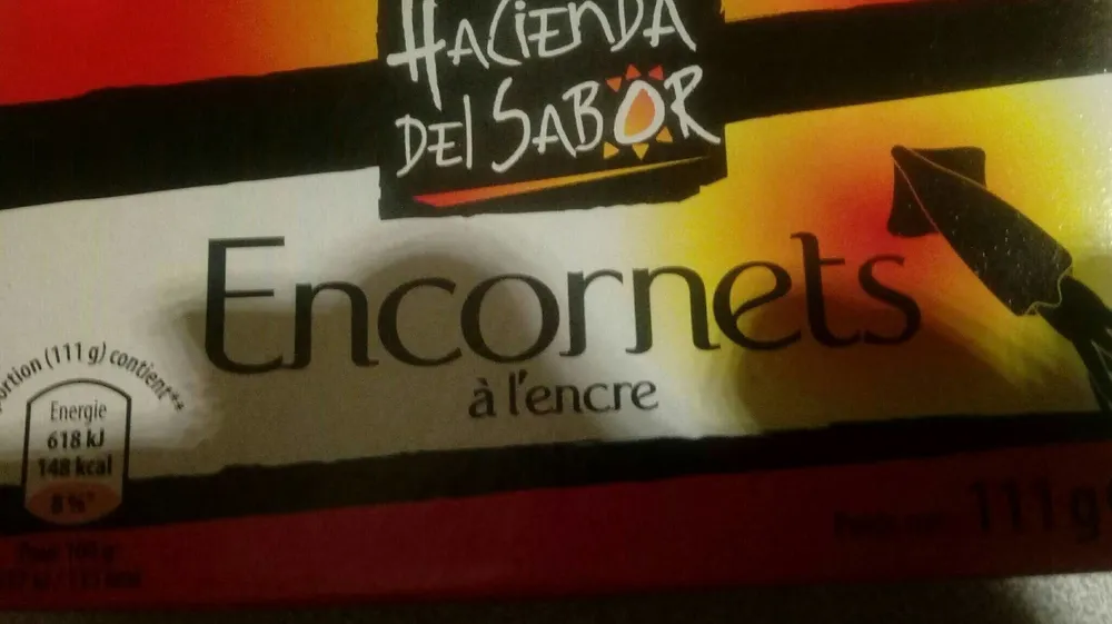 Encornets à l'encre