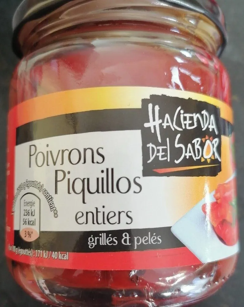 Poivrons piquillos entiers