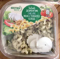 Salade Serpentini Chèvre Noix et Tomates Cerise