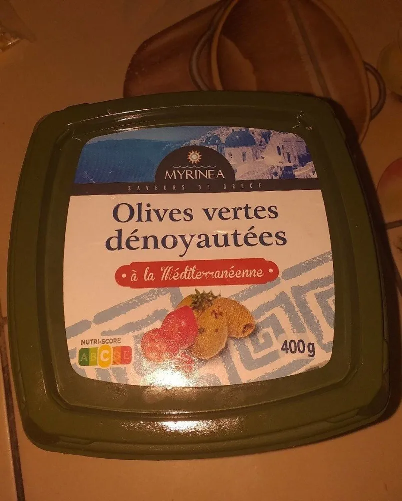 Olives Vertes Denoyautées