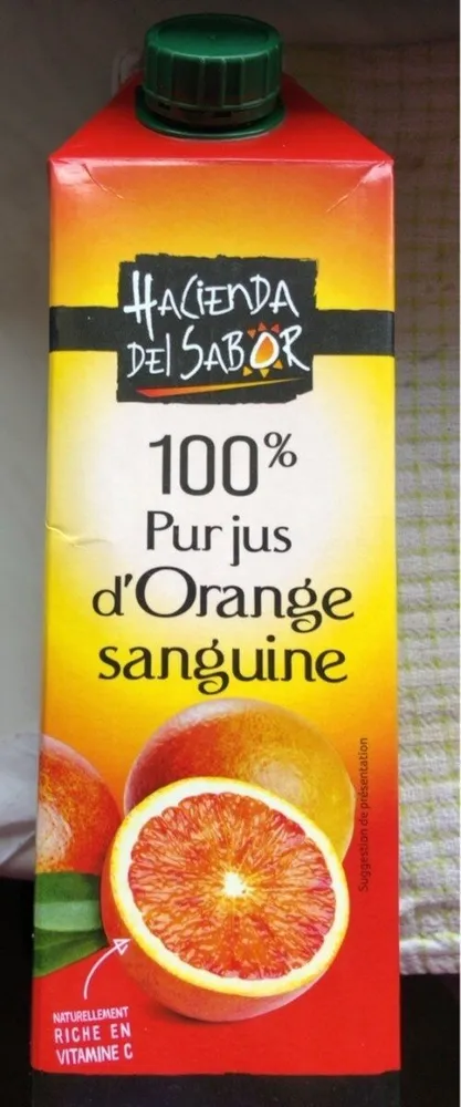 Pur jus d’orange sanguine
