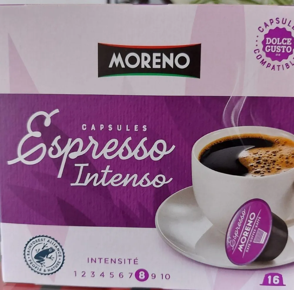 Capsules expresso intense