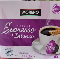 Capsules expresso intense