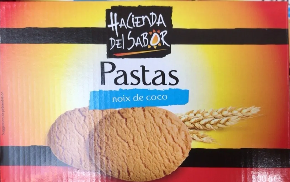 Pastas noix de coco
