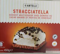 Stracciatella dessert multicouche