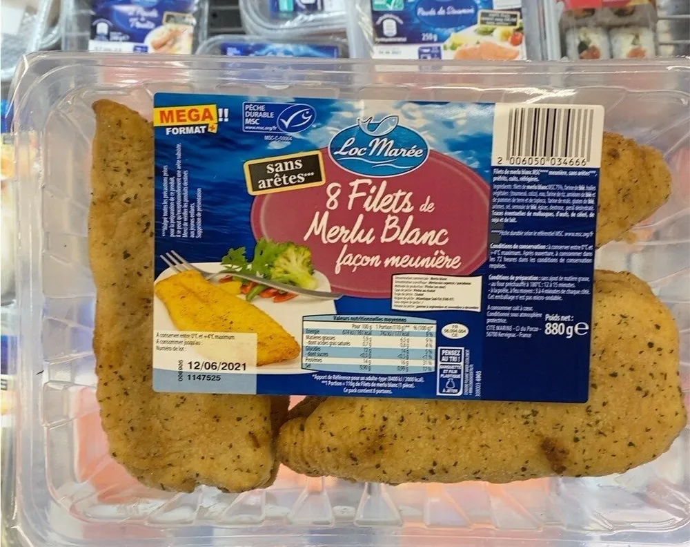 Filets de merlu