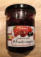 Confiture extra fruits rouge
