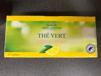 Thé vert Nature Westminster 25 sachets