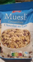 Muesli croustillant Chocolat au lait