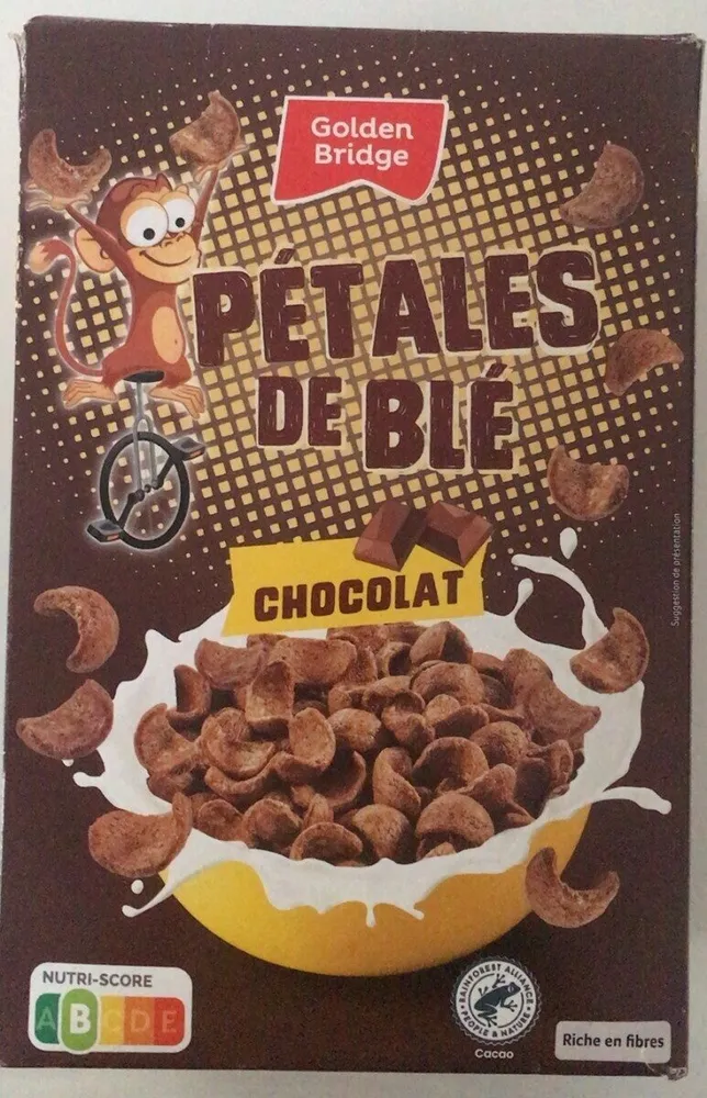 pétales de blé chocolat