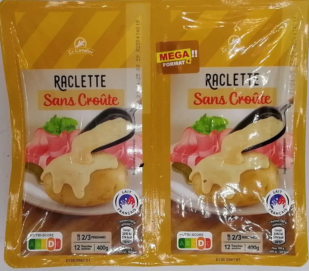 Raclette Sans croute
