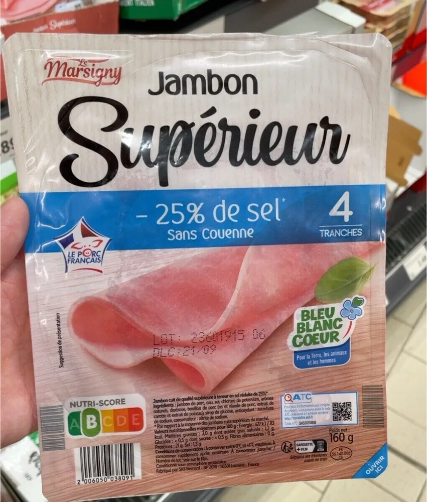 Jambon superieur