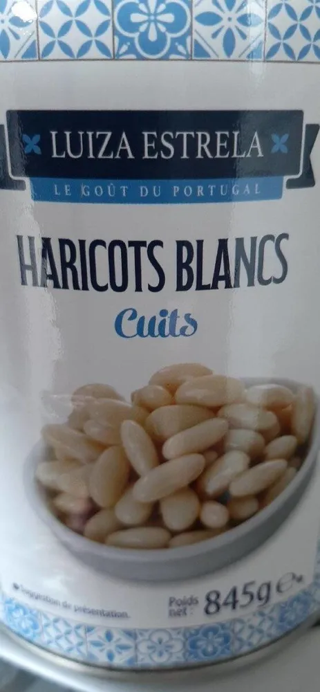 Haricots blancs cuits