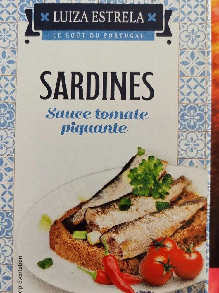 Sardines sauce tomate piquante