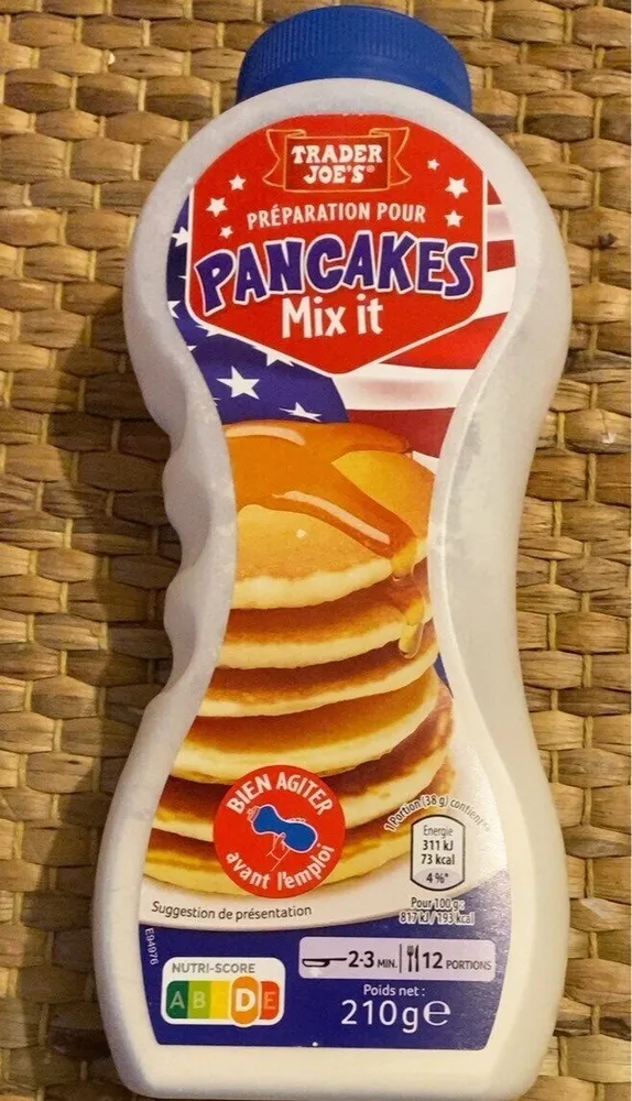 Preparation pour pancakes