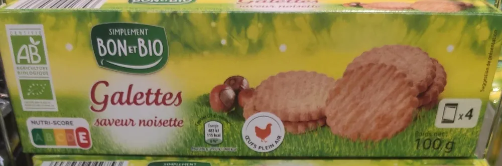 Galettes saveur noisette aldi
