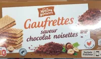 Gaufrettes chocolat noisette