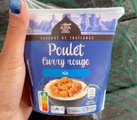 Box riz poulet curry