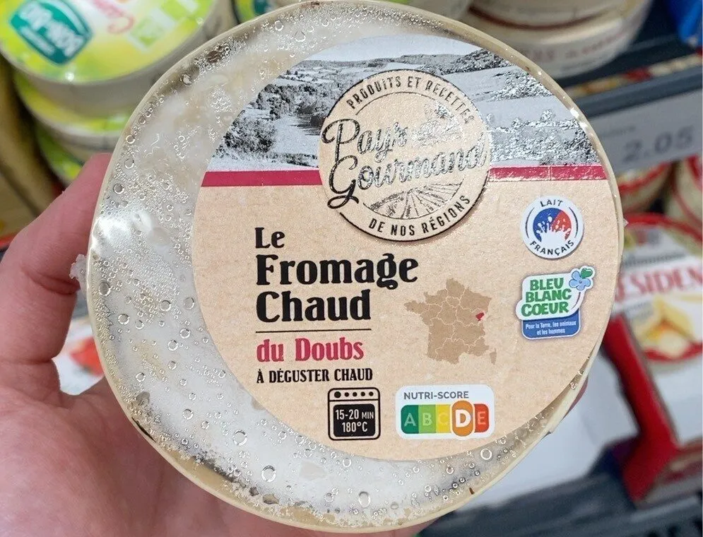 Le fromage chaud du doubs