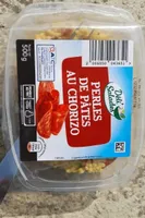Perles de pâtes au Chorizo