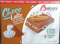 Choco latte - mini génoise fourrée