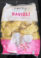 Ravioli à la carbonara