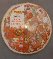Pizza Poivrons et Chorizo