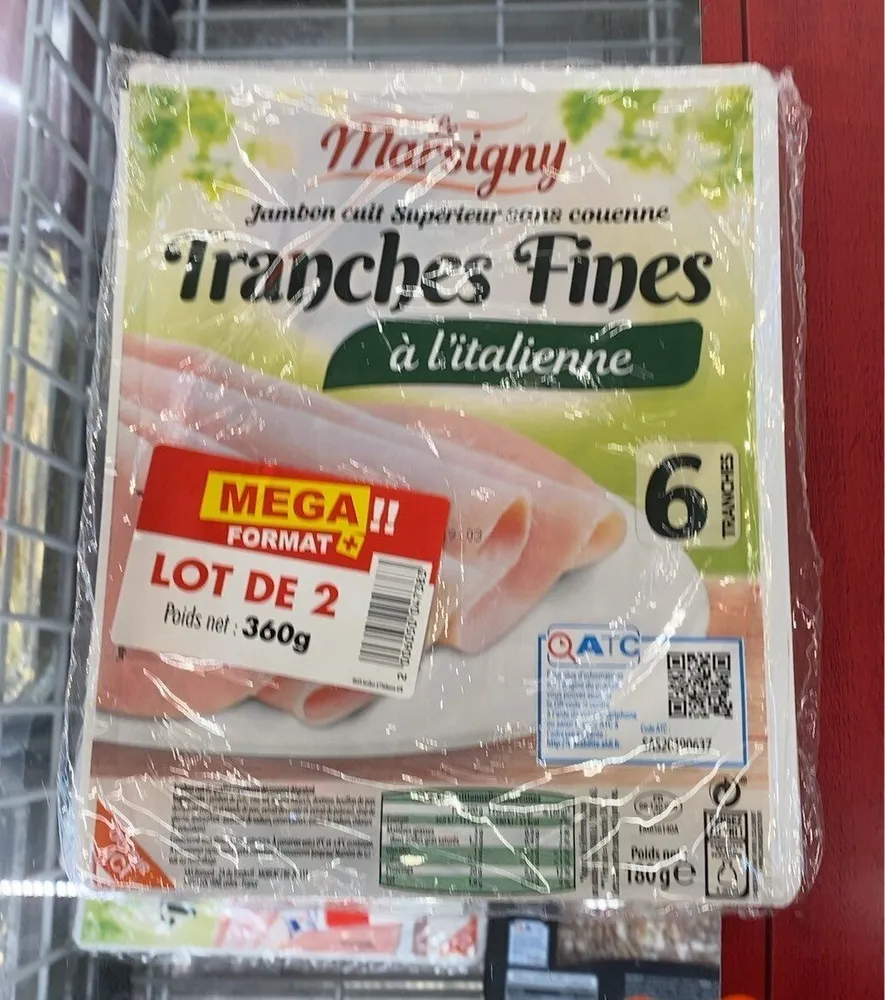 Jambon blanc