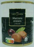 Marrons entiers à l'étuvée