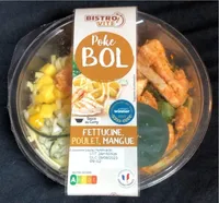 Poke BOL FETTUCINE, POULET, MANGUE