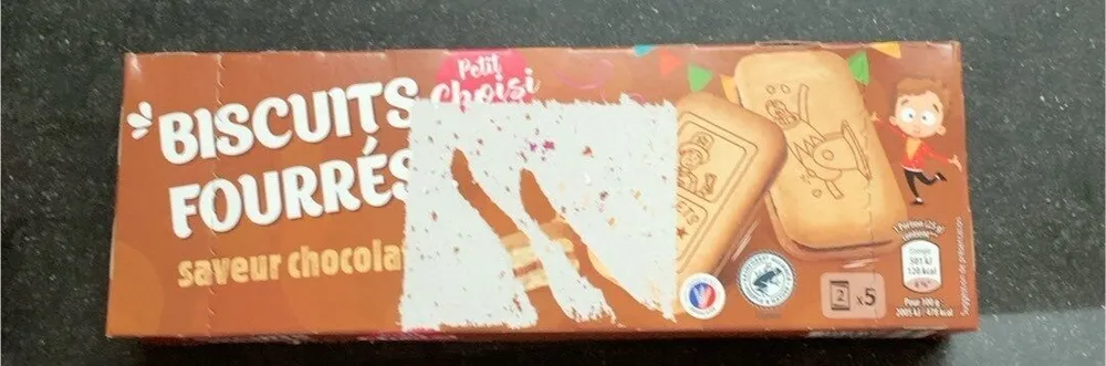Biscuits fourrés