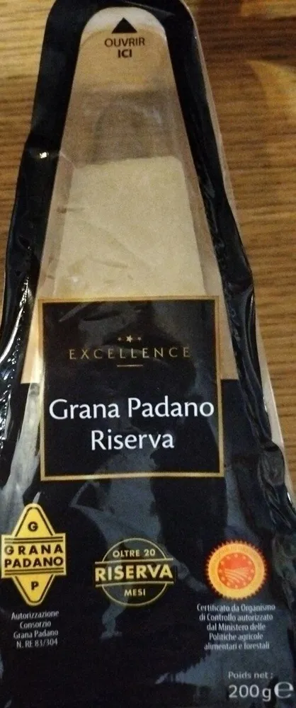 Grana padano riserva