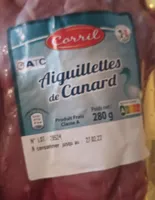 Aiguillettes de canard