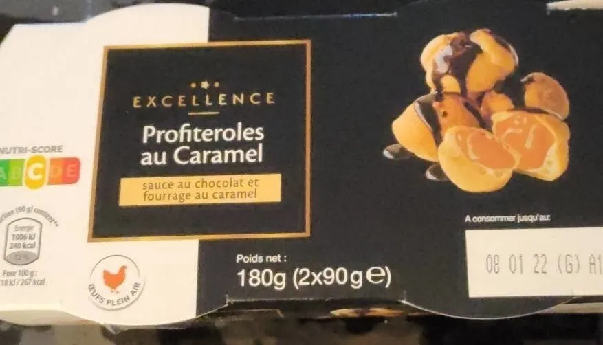 Profiteroles au caramel