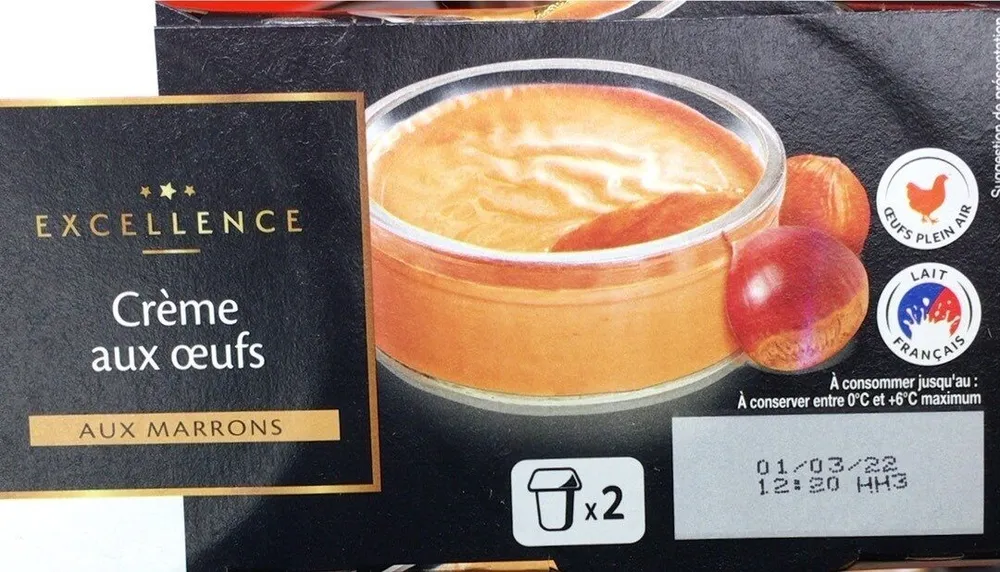 Creme aux oeufs